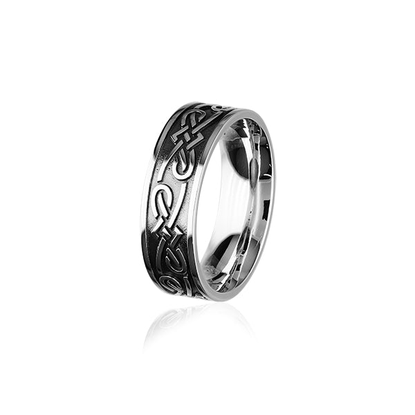 Celtic Silver Ring XR401