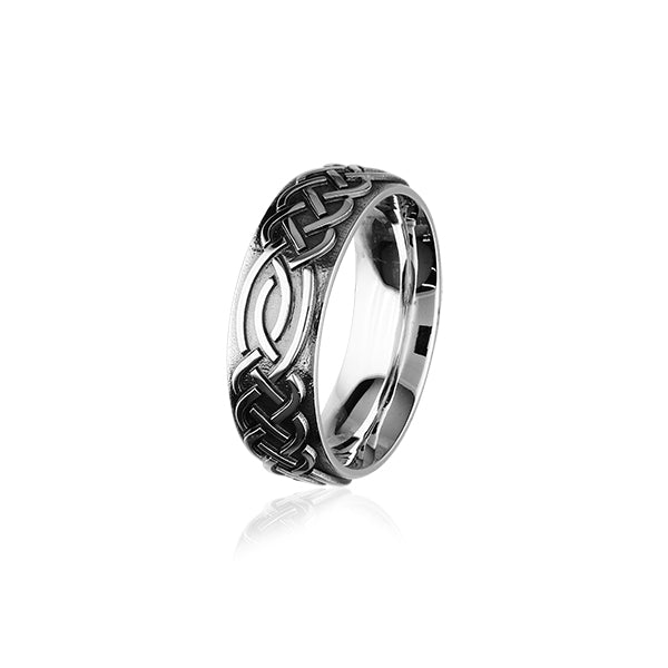 Celtic Silver Ring XR404
