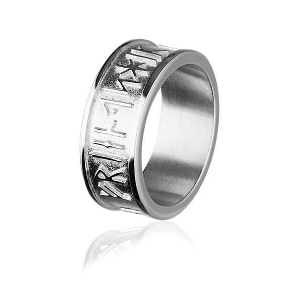 Runic Silver Ring XXR236